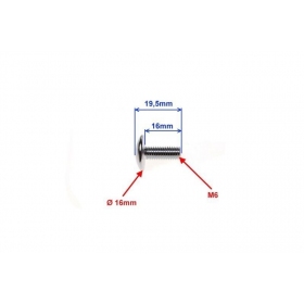 Bolts M6x1 (length 19,5mm) 50pcs