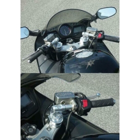 LSL Top Match Raised Clip-On Bars Honda CBR 1100 XX 1997-2006