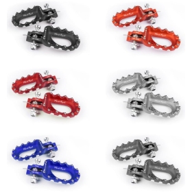 S3 Hard Rock Footrests Aluminium BETA / GAS GAS / MONTESA / SCORPA / SHERCO 50-320cc 92-21