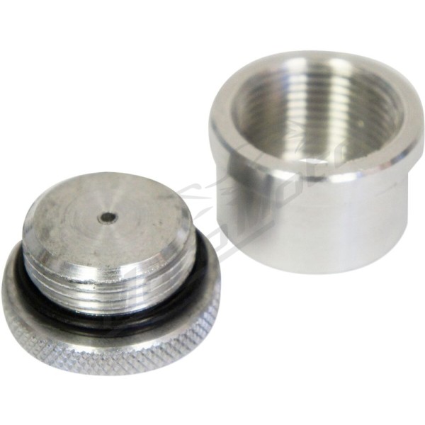 LA CHOPPERS Vented Gas Cap with Weld-On Bung 40mm
