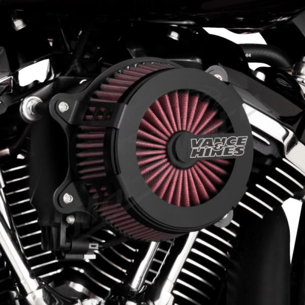 VANCE & HINES VO2 "Cage Fighter" oro įsiurbimo rinkinys Harley Davidson FXST / FXBRS / FLTRT / FLHTCUTG / FLDE 1750-1977cc 17-25