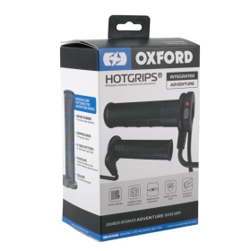 Oxford Advanced Adveture motorcycle heated cuffs with switch Ø22mm