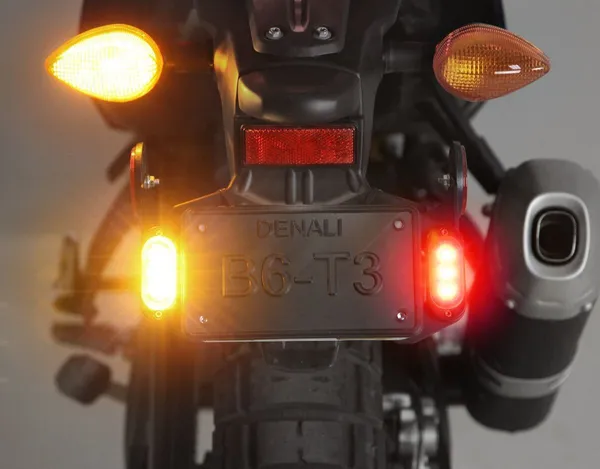 DENALI License Plate Mount - For T3 Signal Pods