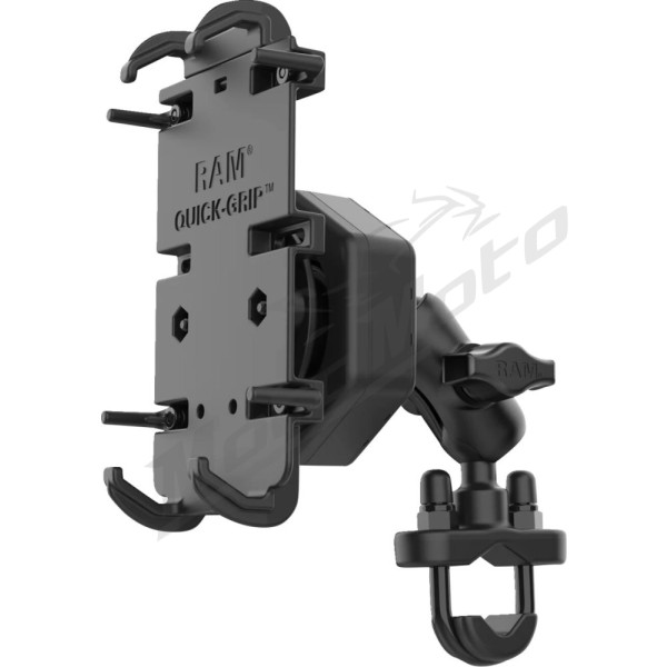RAM MOUNTS Quick Grip™ Phone Mount with U-Bolt Base