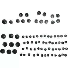 DRAG SPECIALTIES Standard Engine Bolt Cover Kit Harley Davidson XL 883-1200cc 04-22
