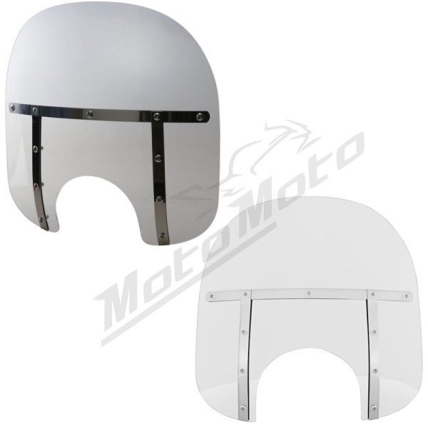 MEMPHIS SHADES METRIC Memphis Fats Priekinis stiklas 38x56cm Harley Davidson / Honda / Indian / Kawasaki / Suzuki / Yamaha 50-1690 72-25