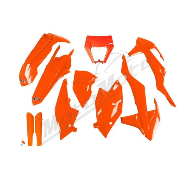 UFO Full Body Replacement Plastic Kit KTM EXC / EXC-F 250-500cc 17-19