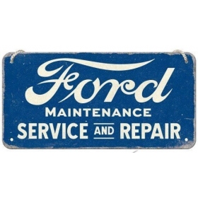 Metal tin sign FORD SERVICE 10x20