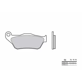 BREMBO Scooter Carbon Ceramic stabdžių trinkelės priekinės MBK SKYCRUISER / YAMAHA X-MAX 125cc 2006-2012