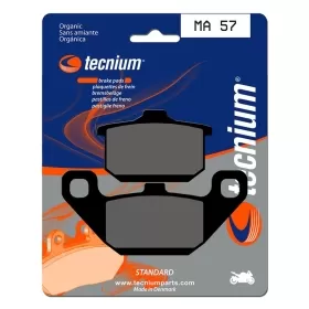 TECNIUM Street Organic Brake pads MA57 Kawasaki Eliminator / GPZ / GT / GTR / Voyager / Vulcan / Z / ZL / ZN 250-1500cc 83-09