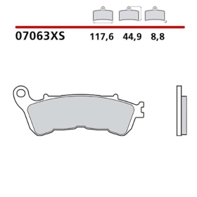Brembo stabdžių trinkelės Maxi-Scooter HONDA / PIAGGIO/VESPA / SUZUKI