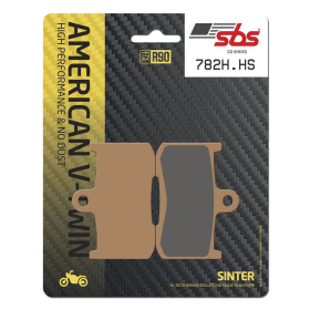 SBS HHS Street 782H.HS Excel Sintered Front Brake Pads Indian / Victory 1731-1811cc 08-19