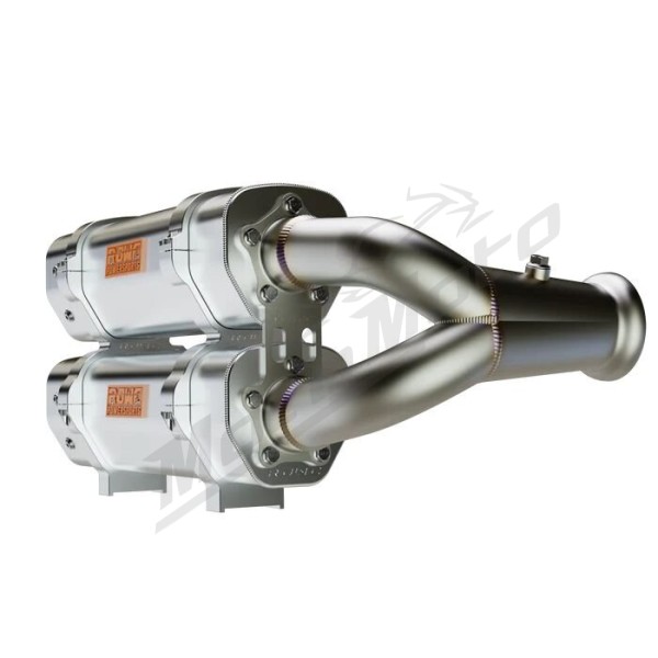 RJWC POWERSPORTS APX Aluminium Slip-On Muffler  Can Am Maverick Turbo 900cc 17-24