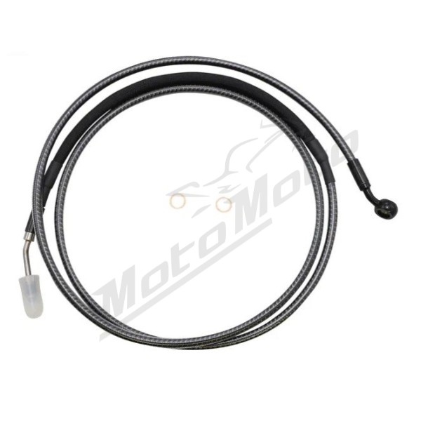 MAGNUM SHIELDING Karbon Fiber Hydraulic Clutch Line Harley Davidson FLTRK / FLTRKSE / FLTRU / FLTRX / FLTRXSE 1750/1977 17-24