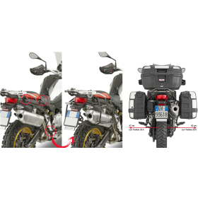GIVI Monokey Šoninių daiktadėžių laikiklis BMW F 750-900 18-24