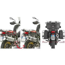 GIVI Monokey Šoninių daiktadėžių laikiklis BMW F 750-900 18-24