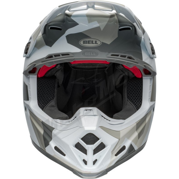 BELL Moto-9S Flex Helmet - Rover Gloss White Camo