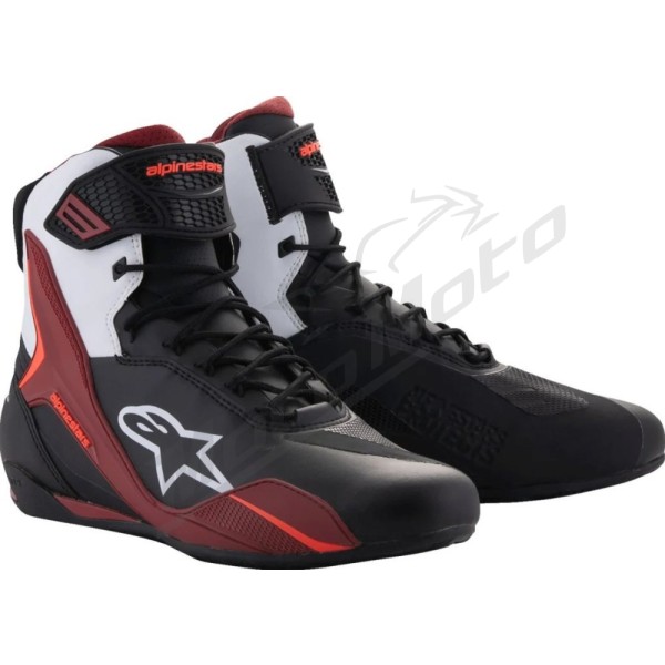 Alpinestars Shoe Faster-4 Black / White / Red