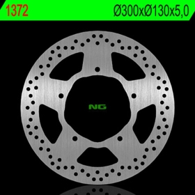 NG BRAKES 1372 Round Fixed Brake Disc KAWASAKI VN 900 06-17
