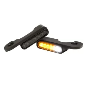 HEINZ BIKES Posūkiai/gabaritinės šviesos ant vairo Harley Davidson FLHR / FLHRXS / FLHRC / FLHTK / FLHX / FXDBP 1690/1923 03-20