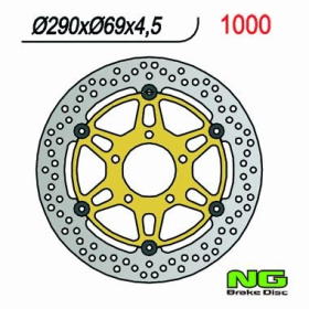 NG BRAKES Front Floating Brake Disc 290mm Suzuki GSF / GSX-F / Intruder 600-1800cc 03-15