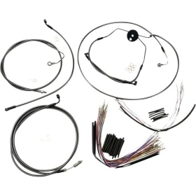 MAGNUM SHIELDING Black Pearl Handlebar Installation Kit 30.5/35.5cm Harley Davidson FLTRSE3 / FLTRUSE / FLTRXS 1800 09-12