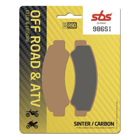 SBS SI Offroad 986SI Sintered Brake Pads CF Moto Cforce / Uforce / Zforce 400-1000cc 18-21