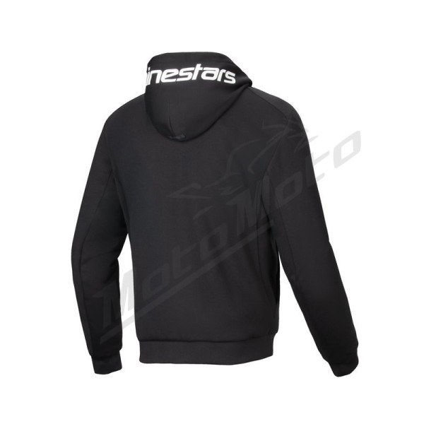 Alpinestars Hoodie Chrome v2 Black/White