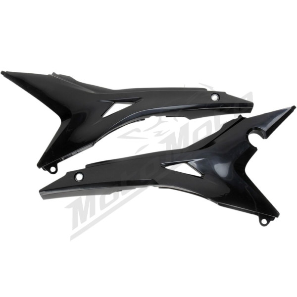 UFO Šoniniai Plastikai Honda CRF 250-450R 13-18 Juoda