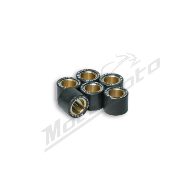 Variatoriaus ritinėlių komplektas MALOSSI HTRoll Kymco / Peugeot / Sym / Yamaha / MBK 50-100cc 85->