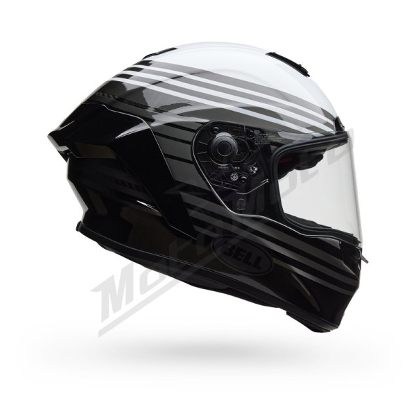 BELL Race Star DLX Flex Helmet - Dash Gloss White/Black