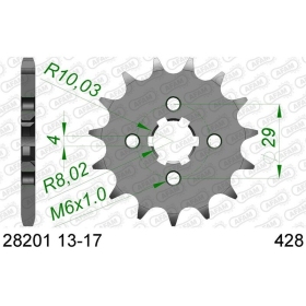 AFAM Steel Standard Front Sprocket 28201 - 428 14-15 teeth SUZUKI GSX-R / RV / TS / GP 125cc 73-25