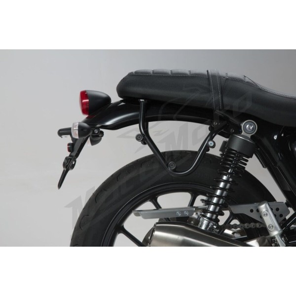 SW-MOTECH Legend Gear LC1 Side Bag System Black Edition Triumph Speed Twin / Street Cup / Street Twin 900 16-24