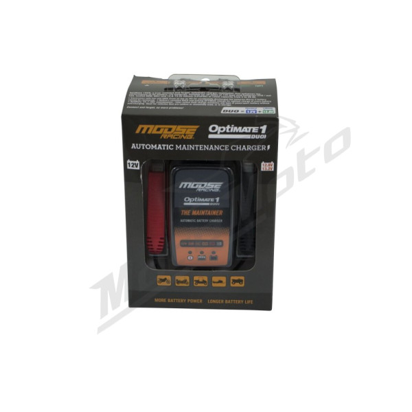 MOOSE OFFROAD Akumuliatoriaus pakrovėjas 12V/12.8V 0.6A