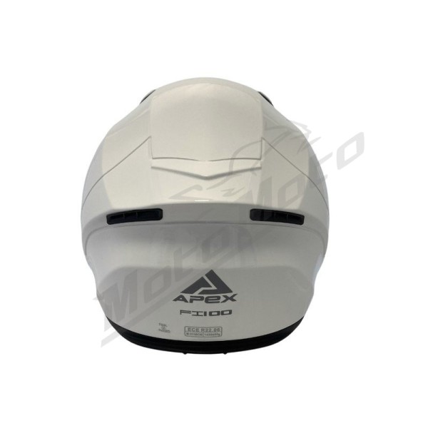 APEX Helmet FI100 Solid white