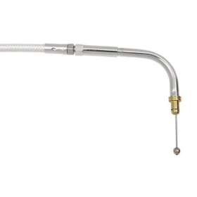 MAGNUM SHIELDING Chrome Idle Cable Harley Davidson FLHR / FLHRC / FLHTC / FLHTCU / FLHX / FLTRI 1450/1584 02-07 123cm
