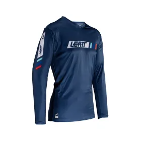 Leatt mtb bike jersey enduro 4. 0 jersey navy