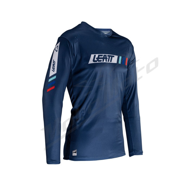 Leatt mtb bike jersey enduro 4. 0 jersey navy