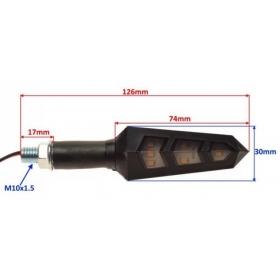 Universal turn signals LED 2pc