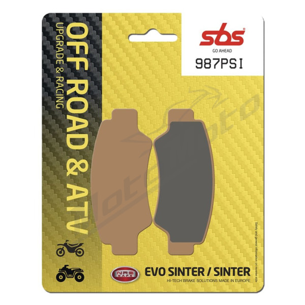 SBS PSI 987PSI Brake Pads CF Moto Cforce / Zforce / Uforce 500-1000cc 18-23