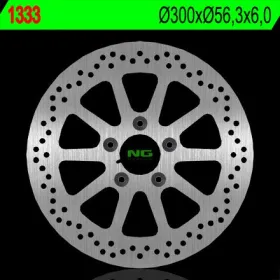 NG Rear Fixed Brake Disc 260x130x5.5mm Kawasaki EL / EX / GPZ / GPX 250-1000cc 83-90