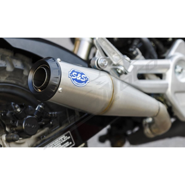 S&S CYCLE Grand National Slip-On Exhaust Honda Grom / MSX 125cc 22-23