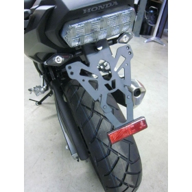 V PARTS Numerio ženklo laikiklis juodas Honda NC750 16-24