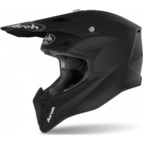 AIROH Wraap Color black matt motocross helmet