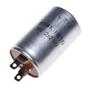 Flasher relay 6v (2x21w) 2contact pins