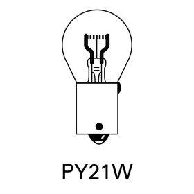 Light bulbs Oxford PY21W  / BAU15S 12V 21W 10pcs