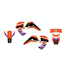 BLACKBIRD DREAM 5 STICKERS (DECALS) KTM EXC / LC4 / SX-C 400cc 96-99