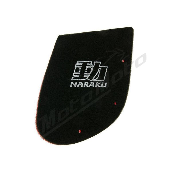 Naraku dvisluoksnis oro filtras Kymco Agility / Grand Dink / Super 9 / Cobra 50 2T