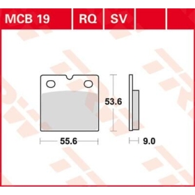 TRW All Round Sintered Metal Brake Pads Benelli / BMW / Ducati / Indian / Laverda / Moto Guzzi / MZ 125-1200cc 73-13