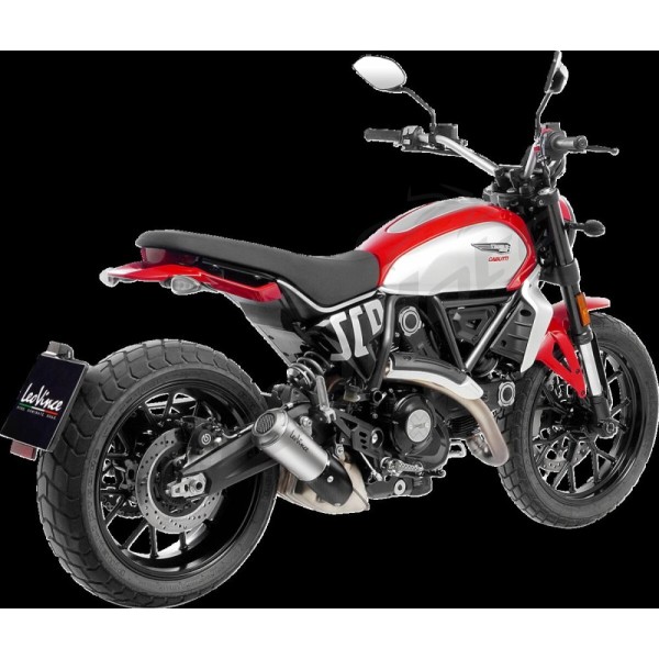LEOVINCE LV-10 Slip-On Muffler DUCATI SCRAMBLER 803 23-24